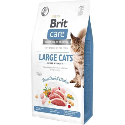 Brit Care Stora Katter Grainless Power & Vitality - Kattsfoder Brit Care Stora Katter Grainless Power & Vitality - Kattsfoder