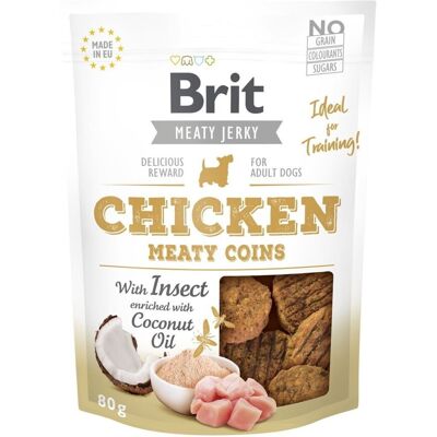 Brit Hundgodis Kyckling Insekter Kokosolja 80g Brit Hundgodis Kyckling Insekter Kokosolja 80g