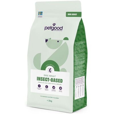 Petgood Adult Hundfoder Med Insektsprotein 12kg Petgood Adult Hundfoder Med Insektsprotein 12kg