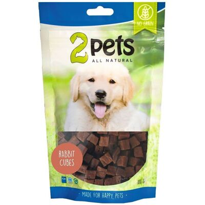 2pets Cubes Med Kanin 100 G 2pets Cubes Med Kanin 100 G