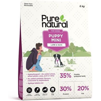 Purenatural Puppy Mini 1,5 Kg Torrfoder Till Valp 6kg Purenatural Puppy Mini 1,5 Kg Torrfoder Till Valp 6kg