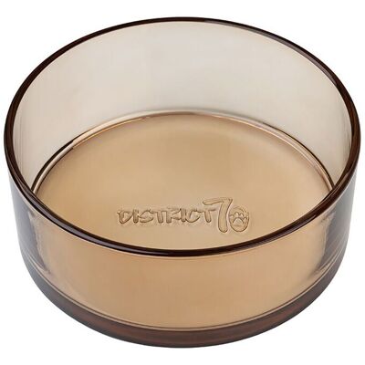 District 70 Hundskål Glas Beige 640ml District 70 Hundskål Glas Beige 640ml