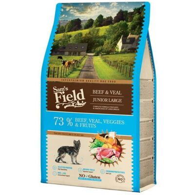 Sam's Field Sam´s Field Junior Beef & Veal 2,5 kg Sam's Field Sam´s Field Junior Beef & Veal 2,5 kg