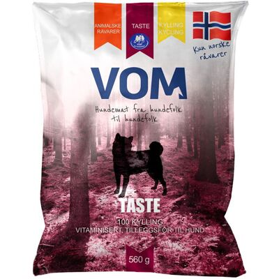 Vom Og Hundemat Taste Kyckling Köttbullar 560 G Vom Og Hundemat Taste Kyckling Köttbullar 560 G