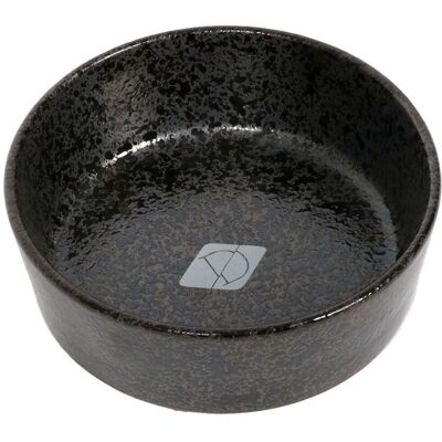 D&D Jasper Hundskål - 13cm, Svarta prickar D&D Jasper Hundskål - 13cm, Svarta prickar