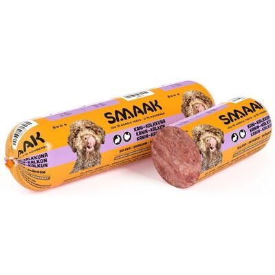 Smaak Köttkorv Med Kanin Och Kalkon Smaak Köttkorv Med Kanin Och Kalkon