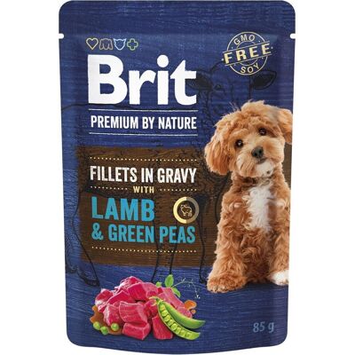 Brit Premium By Nature Dog Lamb & Green Peas 85 G Brit Premium By Nature Dog Lamb & Green Peas 85 G