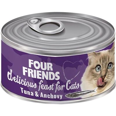 Fourfriends Tuna & Anchovy Våtfoder Fourfriends Tuna & Anchovy Våtfoder