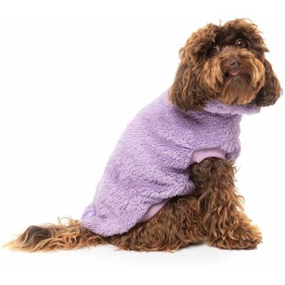 Fuzzyard Turtle Teddy Hundtröja Lila 1 Fuzzyard Turtle Teddy Hundtröja Lila 1