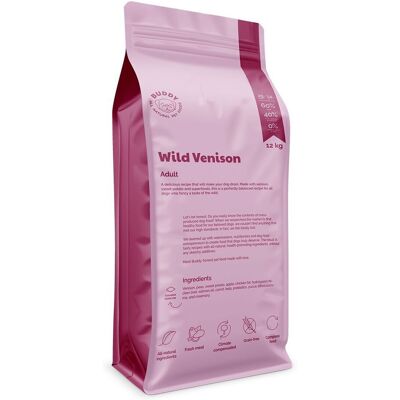 Buddy Pet Food Viltvilt Hundfoder - 12kg Buddy Pet Food Viltvilt Hundfoder - 12kg