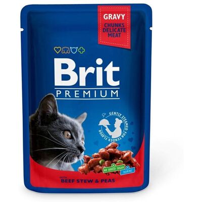 Brit Premium Biffgryta & Ärtor - Våtmat - 100g Brit Premium Biffgryta & Ärtor - Våtmat - 100g