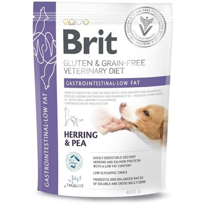 Brit Veterinary Diets Dog Grain Free Gastrointestinal-Low Fat 400 g Brit Veterinary Diets Dog Grain Free Gastrointestinal-Low Fat 400 g