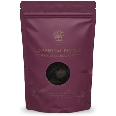 Essential Foods Finest Sliced Hundgodis Lamm & Björnbär 110 G Essential Foods Finest Sliced Hundgodis Lamm & Björnbär 110 G