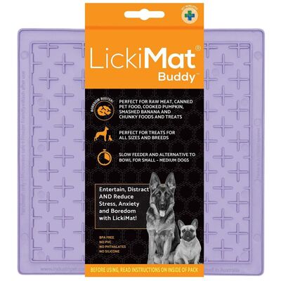 Lickimat Buddy Classic Slickmatta Gul Lila Lickimat Buddy Classic Slickmatta Gul Lila