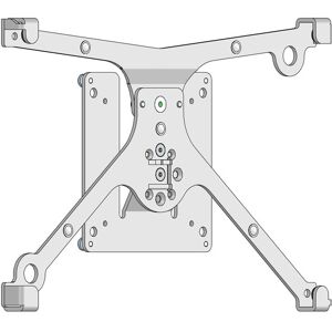 DuraTilt-hållare till VESA-fäste, SpacePole