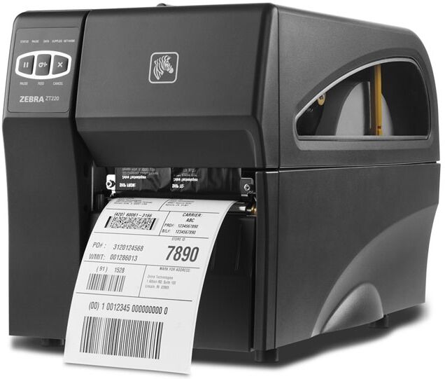 Etikettskrivare, DT, USB, RS232, LAN (ethernet), Zebra ZT220d Etikettskrivare, DT, USB, RS232, LAN (ethernet), Zebra ZT220d