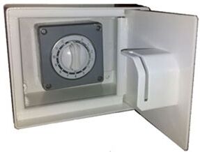 Täckbox för skydd av knappar, timer, lås, dörrhandtag, Andy