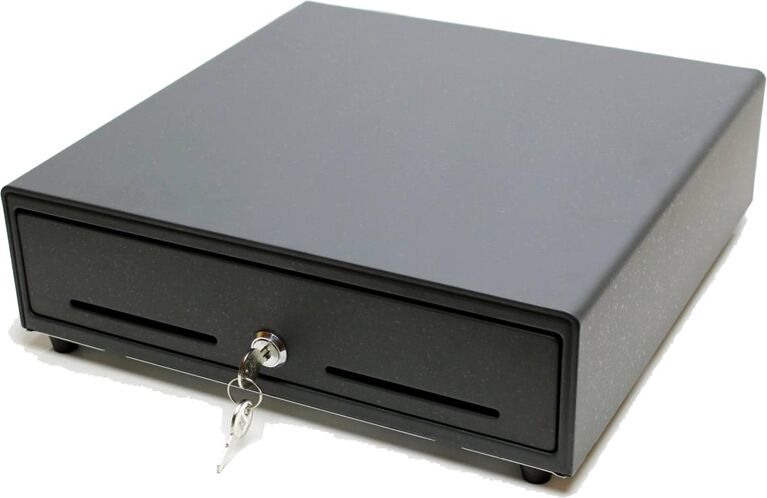 Kassalåda, 4 sedelfack, Svart eller vit, Metapace K-2 Kassalåda, 4 sedelfack, Svart eller vit, Metapace K-2