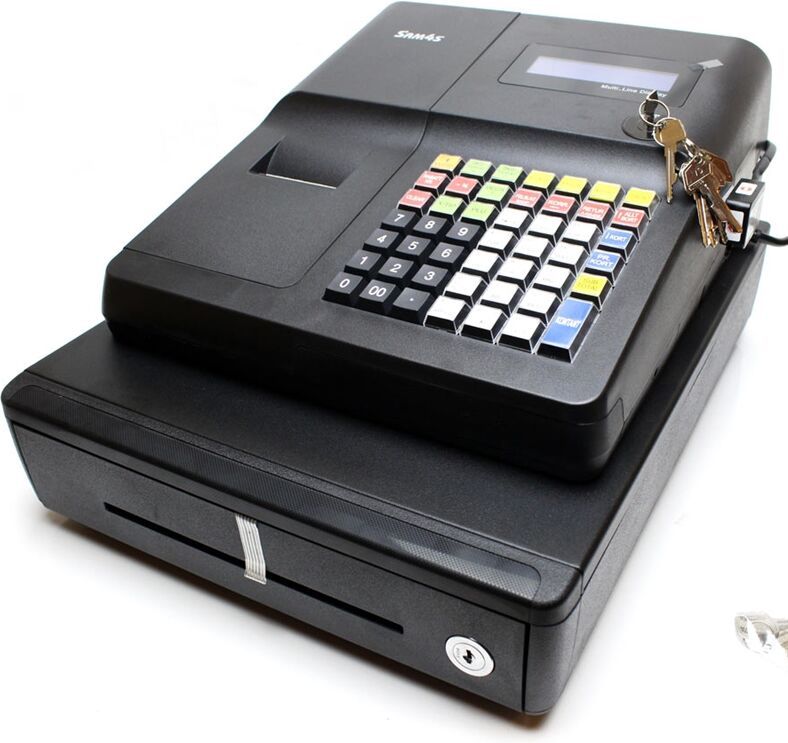 Kassaregister, inkl. kassalåda, kontrollenhet, Sam4s ER-260EJ Kassaregister, inkl. kassalåda, kontrollenhet, Sam4s ER-260EJ