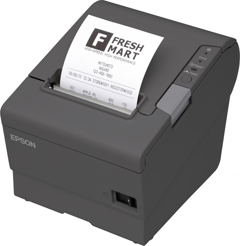 Kvittoskrivare, USB, Seriell, LAN, Bluetooth, Epson TM-T88VI Kvittoskrivare, USB, Seriell, LAN, Bluetooth, Epson TM-T88VI