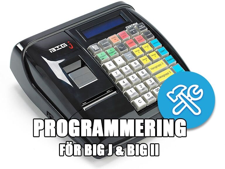 Programmering av Custom Big J, Big II, J-One Programmering av Custom Big J, Big II, J-One