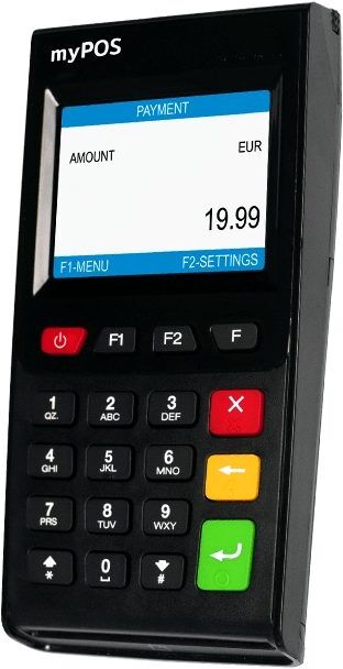 Trådlös kortterminal, Inga månadskostnader – myPOS™ Go Trådlös kortterminal, Inga månadskostnader – myPOS™ Go