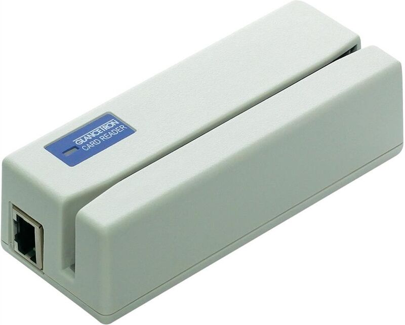 Magnetkortsläsare, Spår 1+2+3, USB, KBW, Seriell (RS232), Glancetron 1290 Magnetkortsläsare, Spår 1+2+3, USB, KBW, Seriell (RS232), Glancetron 1290