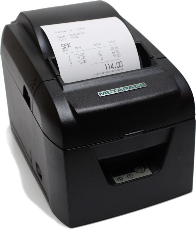 Kvittoskrivare, USB, Seriell (RS232), Metapace T-25 Kvittoskrivare, USB, Seriell (RS232), Metapace T-25