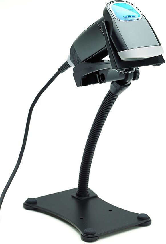 Streckkodsläsare, 1D, USB, Seriell, med stativ, för Casio kassaregister, Opticon PR-3201 Streckkodsläsare, 1D, USB, Seriell, med stativ, för Casio kassaregister, Opticon PR-3201