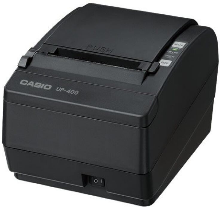 Kvittoskrivare, Bongskrivare, LAN (ethernet), Seriell (RS232), Casio UP-400B Kvittoskrivare, Bongskrivare, LAN (ethernet), Seriell (RS232), Casio UP-400B