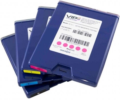 Färgpatroner, 5-pack med alla färger, VIP Color VP700 Färgpatroner, 5-pack med alla färger, VIP Color VP700