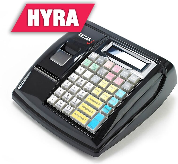 Hyra kassaregister, Custom Big J Hyra kassaregister, Custom Big J