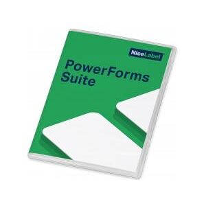 NiceLabel 2017 PowerForms Suite, Kraftfullt etikettprogram för kontrollerade & automatiserade utskrifter (3-10 skrivare)