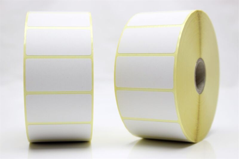 Etiketter, Rulle, DT, 51x25,4Ø25,4 mm, 2580 st/rulle Etiketter, Rulle, DT, 51x25,4Ø25,4 mm, 2580 st/rulle