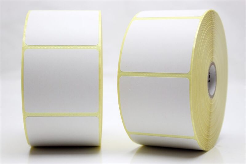 Etiketter, Rulle, DT, Perf, 57x51Ø25,4 mm, 1370 st/rulle Etiketter, Rulle, DT, Perf, 57x51Ø25,4 mm, 1370 st/rulle