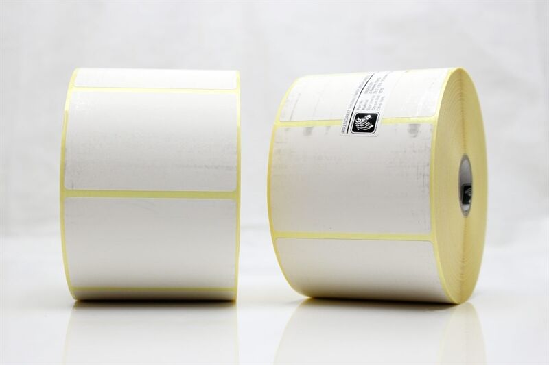 Etiketter, Rulle, DT, Perf, 76x51Ø25,4 mm, 1370 st/rulle Etiketter, Rulle, DT, Perf, 76x51Ø25,4 mm, 1370 st/rulle