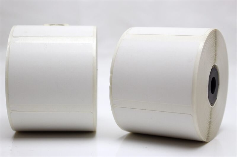 Etiketter, Rulle, DT, 56x45Ø12,7/25,4 mm, 600 st/rulle Etiketter, Rulle, DT, 56x45Ø12,7/25,4 mm, 600 st/rulle