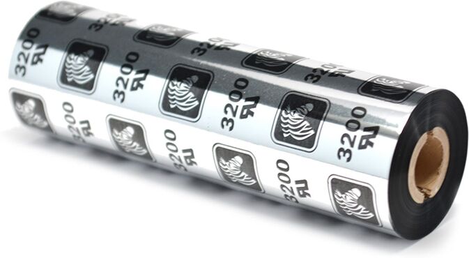 Termotransferband, Zebra 3200, Vax/harts (resin), 110 mm x 74 m Ø 12,7 mm Termotransferband, Zebra 3200, Vax/harts (resin), 110 mm x 74 m Ø 12,7 mm