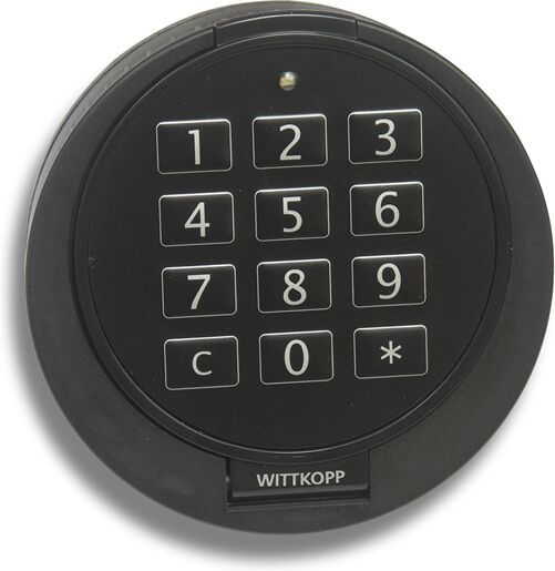 Elektriskt kodlås, 10 koder, Wittkopp Primor 2000, Level 15 Elektriskt kodlås, 10 koder, Wittkopp Primor 2000, Level 15