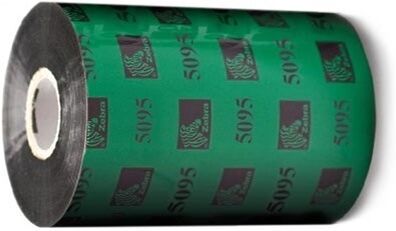 Termotransferband, Zebra 5095, Harts (resin), 33 mm x 74 m Ø 12,7 mm Termotransferband, Zebra 5095, Harts (resin), 33 mm x 74 m Ø 12,7 mm