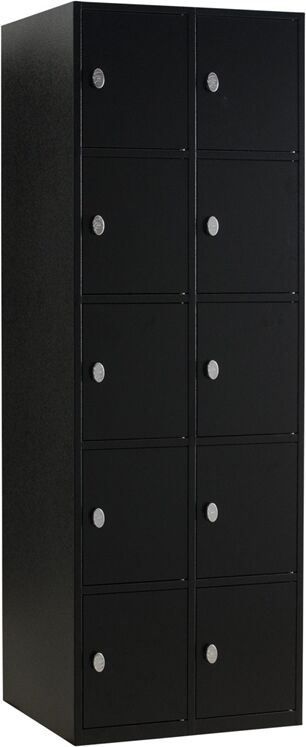 Förvaringsskåp, Klädskåp, Helsvetsat, 10 fack, Hänglåsklykor, FSP-25 Förvaringsskåp, Klädskåp, Helsvetsat, 10 fack, Hänglåsklykor, FSP-25
