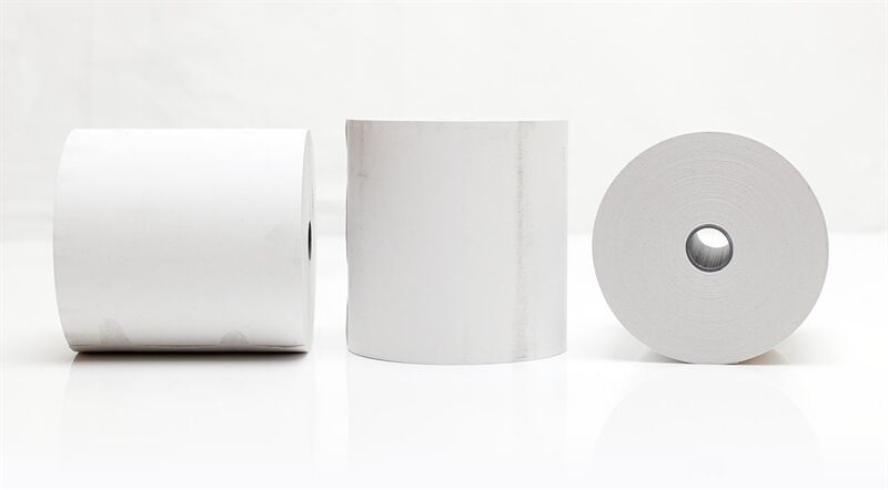 Tjockare kvittopapper till kvittoskrivare (75 g), Bredd: 80 mm, Längd: 60 m Tjockare kvittopapper till kvittoskrivare (75 g), Bredd: 80 mm, Längd: 60 m