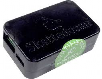 Skattedosan kontrollenhet, Typ A, USB & seriell (RS232), För 1 företag Skattedosan kontrollenhet, Typ A, USB & seriell (RS232), För 1 företag