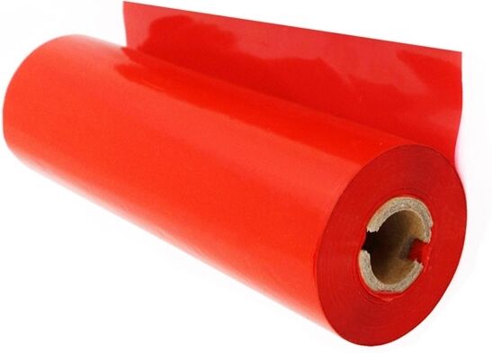 Röda termotransferband, ARMOR AXR 600, Harts (resin), 60 mm x 300 m Ø 25,4 mm Röda termotransferband, ARMOR AXR 600, Harts (resin), 60 mm x 300 m Ø 25,4 mm