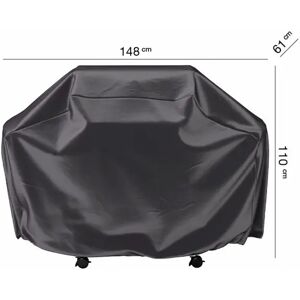 Aerocover Grillskydd 148x61x110 Antracit