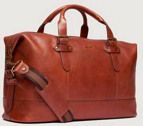 Morris Weekendbag Christopher Brun  Male Brun