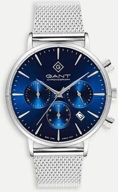 Gant Klocka Park Avenue Chrono Silver/blue Blå  Male Blå