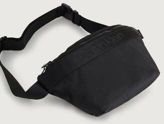 Calvin Klein Axelremsväska Nastro Logo Waistbag Svart  Male Svart