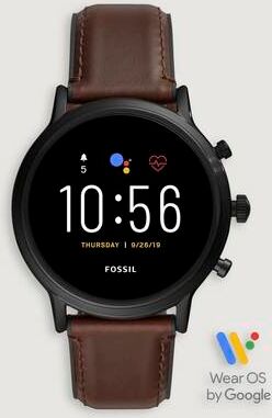 Fossil Klocka The Carlyle Smartwatch Svart  Male Svart