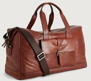 Saddler Weekendbag Charles Brun  Male Brun